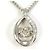 Autre Marque Collana in platino con diamanti