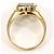 Autre Marque 14K Gelbgold-Ammolit-Ring Golden - Ansicht 3