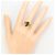 Autre Marque 14K Gelbgold-Ammolit-Ring Golden - Ansicht 7