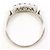 Autre Marque PT850 Platinring mit Diamant - Ansicht 2