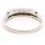 Autre Marque PT850 Platinring mit Diamant - Ansicht 3