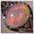 Autre Marque 14K Weißgold-Ring mit Opal Golden  - Ansicht 2