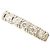 Autre Marque Platinring mit 0,17 Carat Diamant