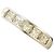 Autre Marque Platin-Ring mit gelbem Diamanten