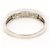 Autre Marque Platin-Ring mit gelbem Diamanten - Ansicht 3