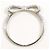 Autre Marque PT900 Platinring mit Diamant - Ansicht 2