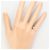 Autre Marque PT900 Platinring mit Diamant - Ansicht 6