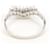 Autre Marque Platinring mit Diamant - Ansicht 3