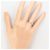 Autre Marque PT900 Platinring mit Diamant - Ansicht 6