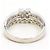 Autre Marque PT900 Platinring mit Diamant - Ansicht 3