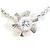 Autre Marque PT850 Platin-Halskette mit Diamant
