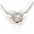 Autre Marque PT850 Platin-Halskette mit Diamant - Ansicht 3