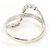 Autre Marque PT900 Platinring mit Diamant - Ansicht 3