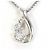 Autre Marque Collana in platino e diamanti
