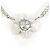 Autre Marque PT850 Platin-Halskette mit Diamant - Ansicht 3