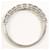 Autre Marque Platinring mit Diamant  - Ansicht 2