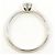 Autre Marque PT900 Platinring mit Diamant - Ansicht 2