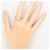 Autre Marque 14K Weißgold-Ring mit Diamant Golden - Ansicht 6