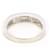 Autre Marque Platinring mit Diamant - Ansicht 4
