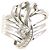 Autre Marque PT900 Platinring mit Diamant