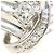 Autre Marque PT900 Platinring mit Diamant - Ansicht 2