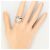 Autre Marque PT900 Platinring mit Diamant - Ansicht 7