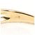 Autre Marque 10K Gelbgold-Ring mit Diamant Golden - Ansicht 4