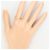 Autre Marque 10K Gelbgold-Ring mit Diamant Golden - Ansicht 7