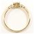 Autre Marque 10K Gelbgold-Ring mit Diamant Golden - Ansicht 2