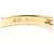 Autre Marque 10K Gelbgold-Ring mit Diamant Golden - Ansicht 4