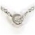 Autre Marque Platinhalskette mit Diamant - Ansicht 3