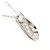 Autre Marque PT900 Platin-Halskette mit Diamant - Ansicht 2