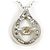 Autre Marque PT900 Platin-Halskette mit Diamant - Ansicht 3