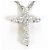 Autre Marque PT900 / PT850 Platin-Halskette mit Diamant