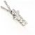 Autre Marque PT900 / PT850 Platin-Halskette mit Diamant - Ansicht 2