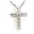Autre Marque PT900 / PT850 Platin-Halskette mit Diamant - Ansicht 3