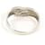 Autre Marque PT850 Platinring mit Diamant - Ansicht 3