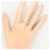 Autre Marque Platinring mit Diamant  - Ansicht 6