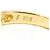 Autre Marque 10K Gelbgold-Ring mit Zirkonia Golden - Ansicht 4