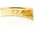 Autre Marque 10K Gelbgold-Ring mit Zirkonia Golden - Ansicht 5