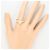 Autre Marque 10K Gelbgold-Ring mit Zirkonia Golden - Ansicht 6