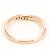 Autre Marque 4°C Ring mit Roségoldband und Diamant Golden - Ansicht 3
