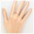 Autre Marque 4°C Ring mit Roségoldband und Diamant Golden - Ansicht 5