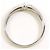 Autre Marque Platinring mit Diamant und Saphir - Ansicht 2