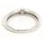 Autre Marque Platinring mit Diamant und Saphir - Ansicht 3