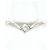 Autre Marque PT900 Platinring mit Diamant