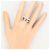Autre Marque 14K Weißgold Ringband Golden - Ansicht 5