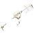 Autre Marque Bracciale con charm in platino PT850 e PT900