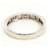 Autre Marque Platinring mit Diamant - Ansicht 3