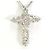 Autre Marque Platinhalskette mit Diamantanhänger